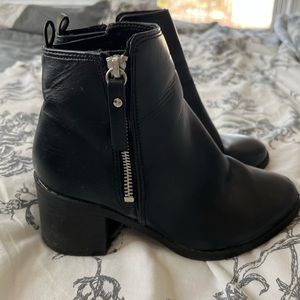 Adorable black booties